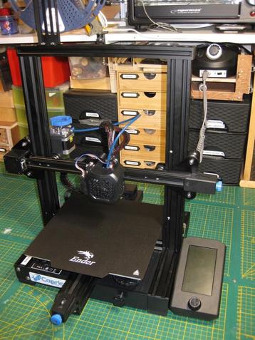 Creality Ender 3 V2 refurbish/updated 3D printer beschikbaar voor biedingen