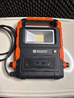 Werckmann LED Bouwlamp met Bluetooth Speaker, Doe-het-zelf en Verbouw, Bouwverlichting, Ophalen of Verzenden, Zo goed als nieuw