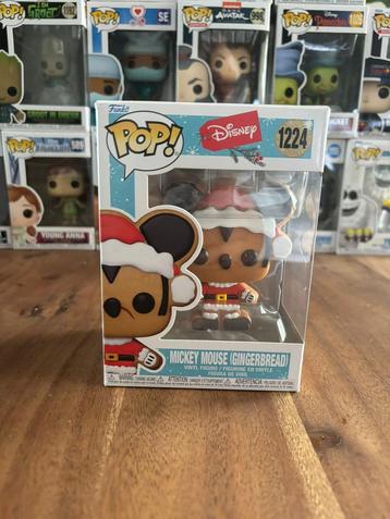Funko Pop Mickey Mouse Gingerbread #1224 – Nieuw – Disney beschikbaar voor biedingen