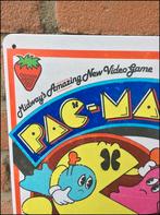 PAC MAN Metalen Wandbord Poster Retro Arcade Decor pacman, 1 speler, Ophalen of Verzenden, Nieuw, Vanaf 3 jaar