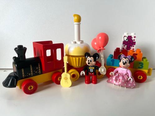 Lego Duplo 10941  - Mickey en Minnie Verjaardagstrein, Kinderen en Baby's, Speelgoed | Duplo en Lego, Gebruikt, Duplo, Ophalen of Verzenden