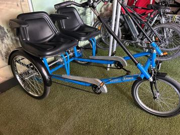duofiets side by side " team dual " Worksman Cycles beschikbaar voor biedingen