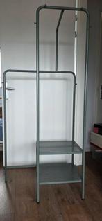 Ikea Nikkeby Kledingrek - Groen, Huis en Inrichting, Kasten | Kledingkasten, Ophalen, 100 tot 150 cm, Zo goed als nieuw, Modern