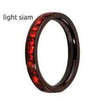 Red Ruby AA1 Zirkon Melano Ring-maat 19mm beschikbaar voor biedingen