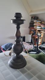Zware bronzen/ koperen lampenvoet, Ophalen of Verzenden