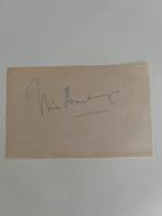 Handtekenig Mies Bouman, Ophalen of Verzenden