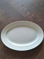 Ovale schaal van porselein Société Maestricht, Huis en Inrichting, Woonaccessoires | Schalen en Manden, Gebruikt, Porselein of Keramiek