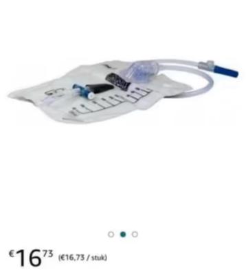 NIEUW! ASID BONZ urinezak gesloten systeem €4,99 beschikbaar voor biedingen