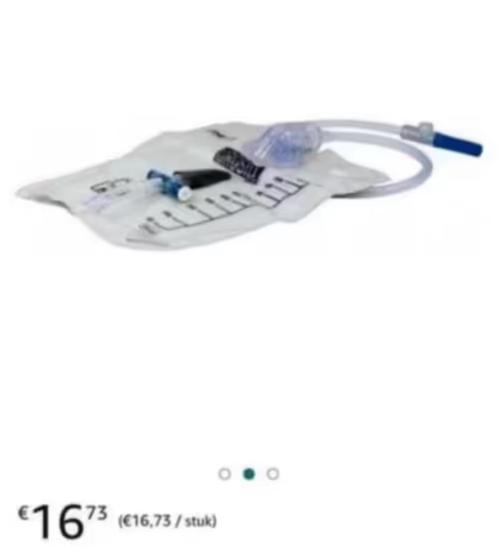 NIEUW! ASID BONZ urinezak gesloten systeem €4,99, Diversen, Verpleegmiddelen, Nieuw, Ophalen of Verzenden