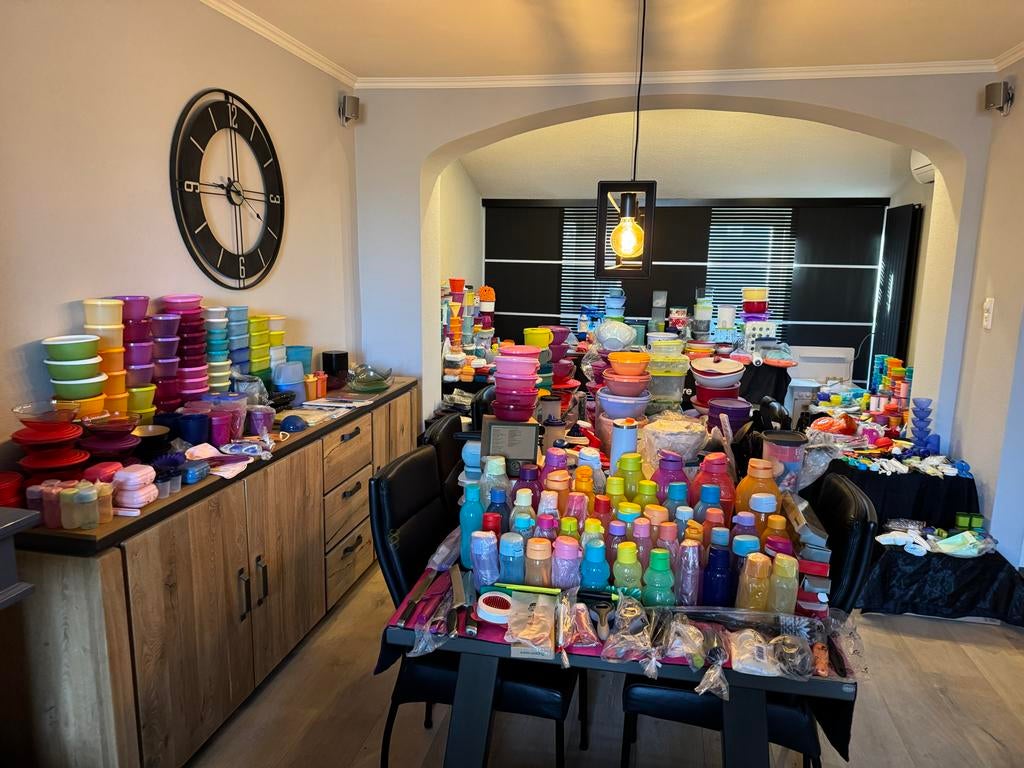 Tupperware Inloopdag Laatste Dag - Extra Kortingen!, Huis en Inrichting, Keuken | Tupperware, Ophalen of Verzenden, Nieuw, Blauw