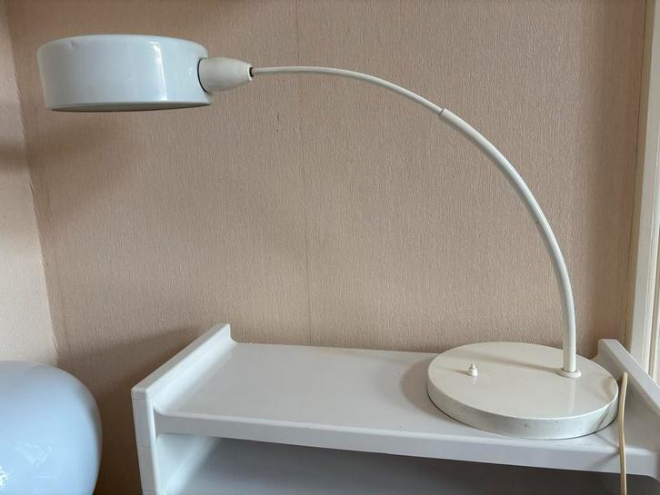 Vintage Hala Zeist Bureaulamp, Huis en Inrichting, Lampen | Vloerlampen, Gebruikt, Minder dan 100 cm, Metaal, Ophalen of Verzenden