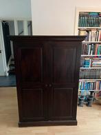 Massief houten (TV) kast, Antiek en Kunst, Antiek | Meubels | Kasten, Ophalen