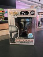 Funko Pop Star Wars The Mandalorian with Beskar staff EXCL, Ophalen of Verzenden, Nieuw