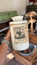 Brocante collectebus blik, Verzamelen, Ophalen of Verzenden, Gebruikt, Overige, Overige merken