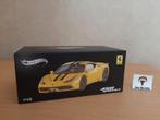 Ferrari 458 Speciale yellow van Hotwheels Elite 1:43, Hobby en Vrije tijd, Modelauto's | 1:43, Overige merken, Auto, Nieuw, Ophalen of Verzenden