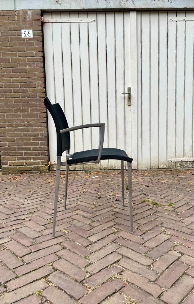 6 Desalto Sand Eetkamerstoelen - Pocci Dondoli Design, Huis en Inrichting, Stoelen, Gebruikt, Vijf, Zes of meer stoelen, Metaal