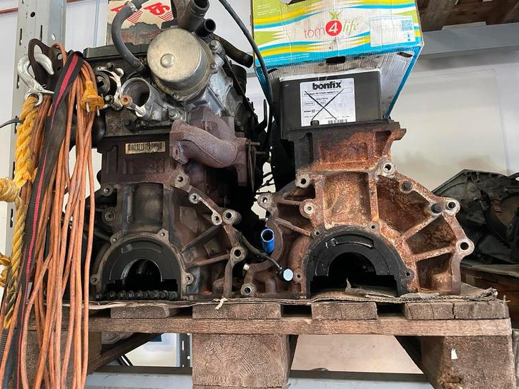 4X Onderblok Transit Boxer Jumper 2.2 Euro4 Euro5 P22DTE FWD, Auto-onderdelen, Motor en Toebehoren, Citroën, Ford, Peugeot, Gebruikt