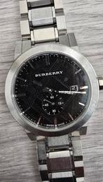 Burberry heren horloge, Overige merken, Staal, Staal, Verzenden