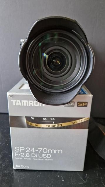 TAMRON  24-70 2.8 Di USD lens voor Sony Alpha 