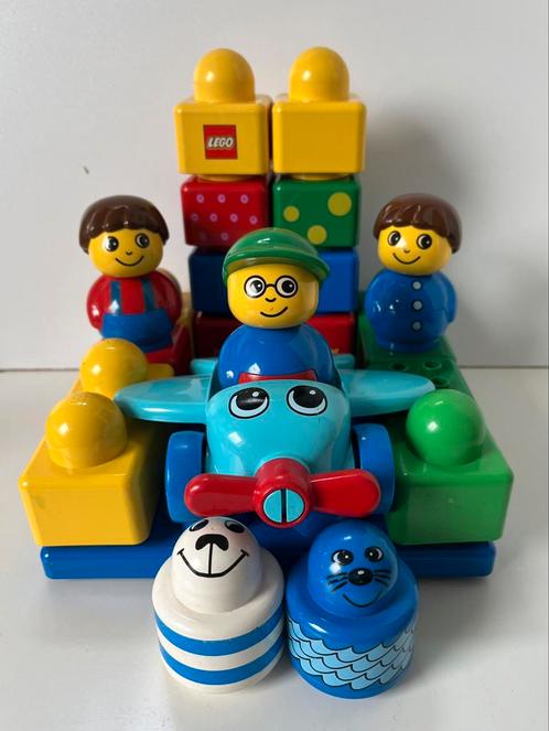 Lego PRIMO - Speelset met grondplaat enz., Kinderen en Baby's, Speelgoed | Duplo en Lego, Gebruikt, Lego Primo, Ophalen of Verzenden