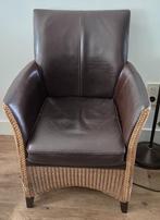 Leren stoel, Huis en Inrichting, Fauteuils, Ophalen, Gebruikt, Leer
