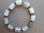 605 armband opaliet 14x10mm, Ophalen of Verzenden, Nieuw, Overige kleuren, Elastiek
