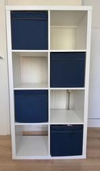KALLAX Open cabinet, white, 77x147 cm, Ophalen, 100 tot 150 cm, Zo goed als nieuw, Minder dan 150 cm