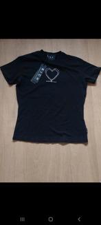 John Richmond, t-shirt feestelijk, John Richmond, Zwart, Nieuw, Ophalen of Verzenden