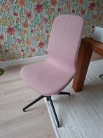 Bureaustoel Ikea roze, 75 tot 100 cm, Ophalen of Verzenden, Zo goed als nieuw, Metaal