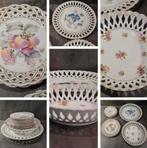 Verschillende brocante porseleinen bordjes, Ophalen