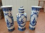 Delfts Blauw kaststel (beschadigd), Antiek en Kunst, Antiek | Vazen, Ophalen
