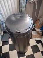 Sensor prullenbak, Huis en Inrichting, Woonaccessoires | Prullenbakken, 40 liter of meer, Ophalen, Rvs, 75 cm of meer