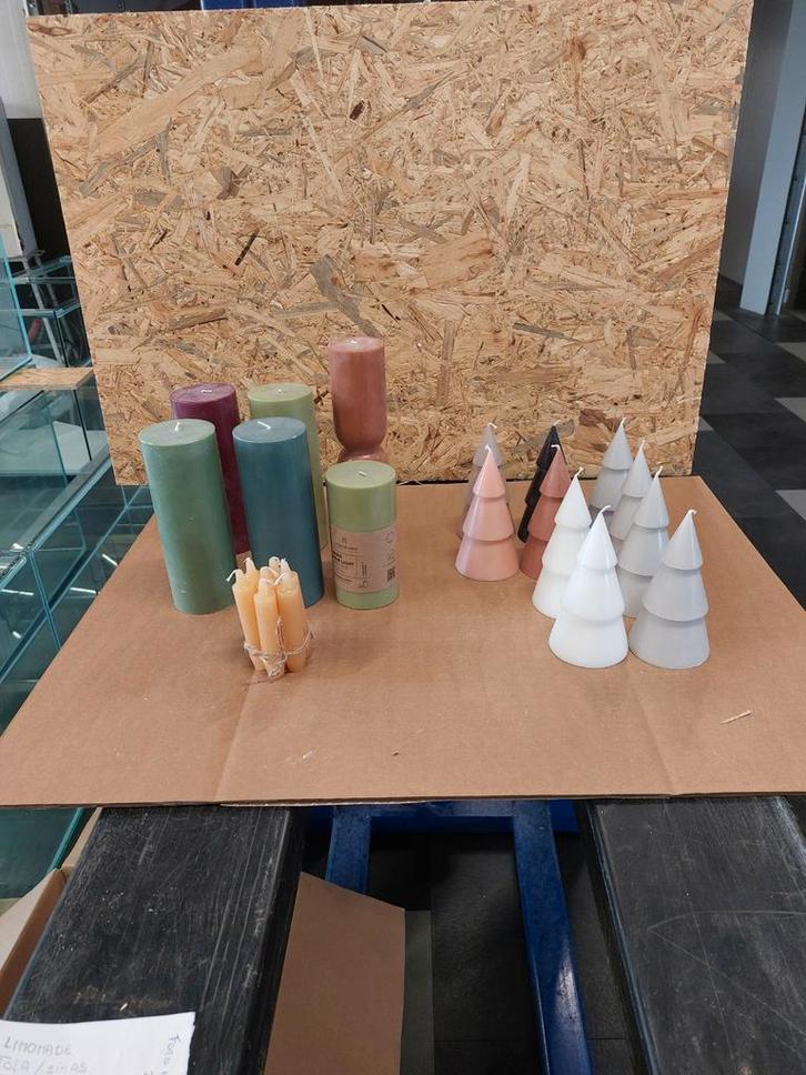 kaarsen, Huis en Inrichting, Woonaccessoires | Kandelaars en Kaarsen, Nieuw, Minder dan 25 cm, Overige materialen, Ophalen of Verzenden