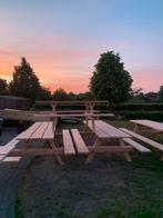 Picknick banken op maat, Tuin en Terras, Picknicktafels, Ophalen, Nieuw, Rechthoekig, Hout