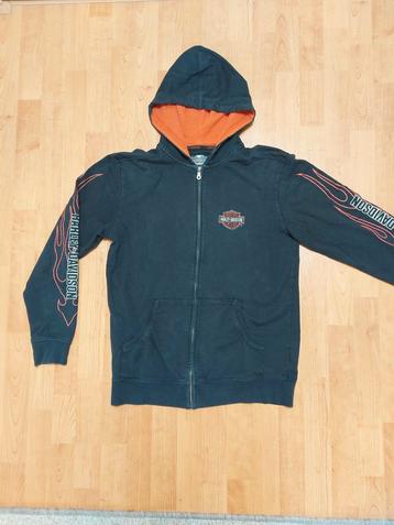 Harley davidson vest hoodie maat M 