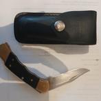 Buck Knife - Zakmes met lederen schede, Verzamelen, Ophalen of Verzenden, Gebruikt