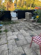 Tuintegels, Tuin en Terras, Gebruikt, Ophalen of Verzenden, 10 m² of meer, Beton