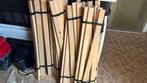 2 Lattenbodems, bedbodems voor een bed van 180x90 cm. Opvouw, Ophalen, Gebruikt, Eenpersoons, 90 cm
