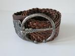Leon riem. Leer., Kleding | Dames, Riemen en Ceinturen, Echt leder, Leon, Ophalen of Verzenden, Zo goed als nieuw