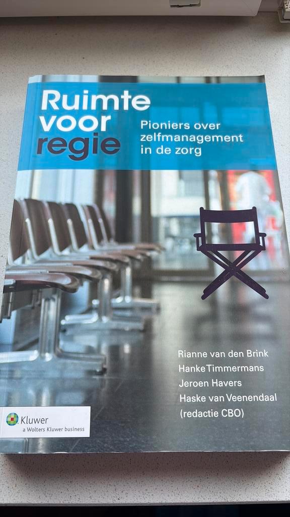 Ruimte voor regie, Boeken, Wetenschap, Zo goed als nieuw, Sociale wetenschap, Ophalen of Verzenden