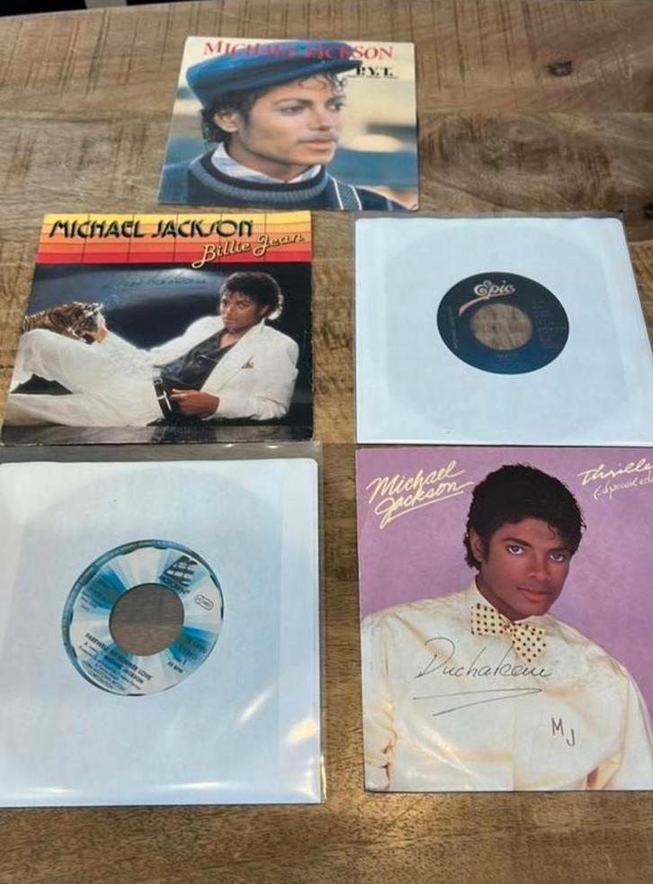 5x Michael Jackson 7" Singles - Collectors Item!, Cd's en Dvd's, Vinyl Singles, Ophalen of Verzenden