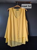 Gele Shein Top - Maat 3XL, Kleding | Dames, Tops, Geel, Maat 46/48 (XL) of groter, Ophalen of Verzenden, Zo goed als nieuw
