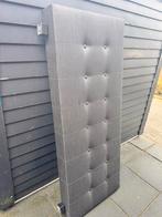 Antraciet Voeteneinde Bed 160cm, Ophalen of Verzenden, Zo goed als nieuw, Overige materialen, Overige typen