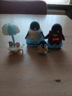 Pinguin family met ijscokar  sylvanian family, Verzamelen, Poppetjes en Figuurtjes, Ophalen of Verzenden, Zo goed als nieuw