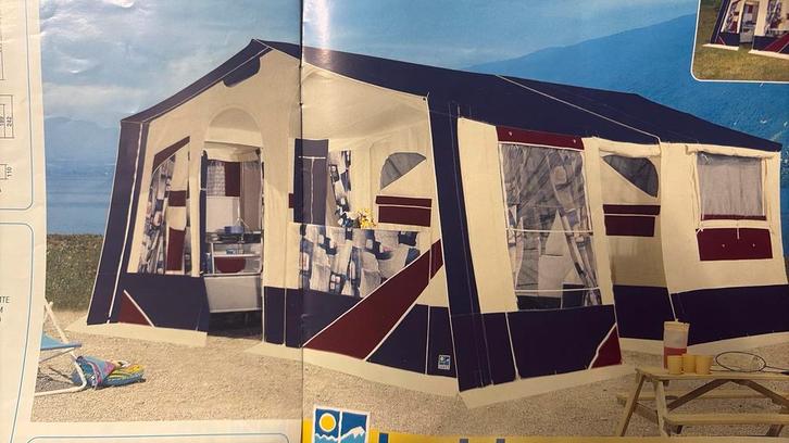 Jamet louisiane, Caravans en Kamperen, Vouwwagens, Jamet, tot en met 4, Beige, Aanwezig, Ophalen