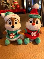 Disneyland Parijs pluche knabbel en babbel kerst, Ophalen of Verzenden, Overige figuren, Zo goed als nieuw, Knuffel