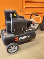 Wurth compressor, Doe-het-zelf en Verbouw, Compressors, Ophalen, 6 tot 10 bar, Zo goed als nieuw, 200 tot 400 liter/min