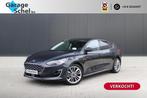 Ford Focus 1.0 EcoBoost Vignale 125pk - Navi - LED - Blind S, 12 maanden, Gebruikt, Blauw, 23 km/l