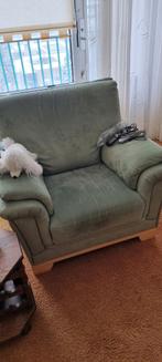 bankstel, Ophalen, Gebruikt, 75 tot 100 cm, Licht velours