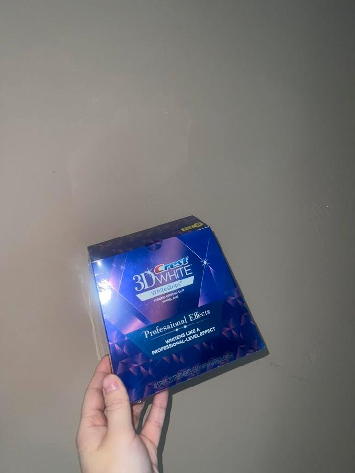 3D Whitening Strips van Crest 20 Strips Niet geopend, Sieraden, Tassen en Uiterlijk, Uiterlijk | Mondverzorging, Nieuw, Overige typen